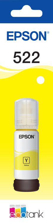 Epson T522 - EcoTank - Yellow Ink Bottle