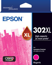 Epson 302XL - High Capacity Claria Premium - Magenta Ink Cartridge