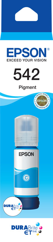 Epson T542 - DURABRite EcoTank - Cyan Ink