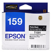 Epson 159 - UltraChrome Hi-Gloss2 - Photo Black Ink Cartridge