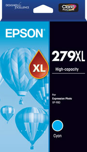 Epson 279XL - High Capacity Claria Photo HD - Cyan Ink Cartridge
