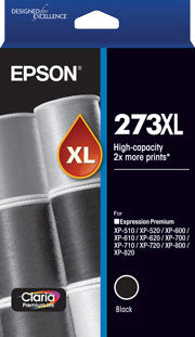 Epson 273XL - High Capacity Claria Premium - Black Ink Cartridge