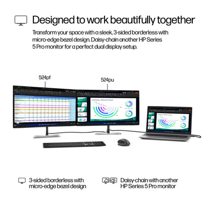 HP Monitor S5 PRO 23.8'' 1080p