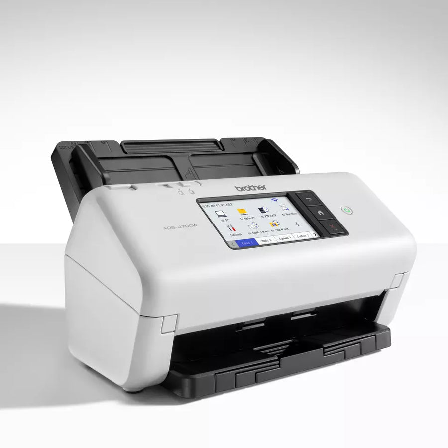 Brother ADS-4700W Professional Wireless Desktop Document Scanner A4 Duplex Touchscreen