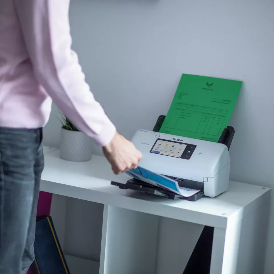 Brother ADS-4700W Professional Wireless Desktop Document Scanner A4 Duplex Touchscreen