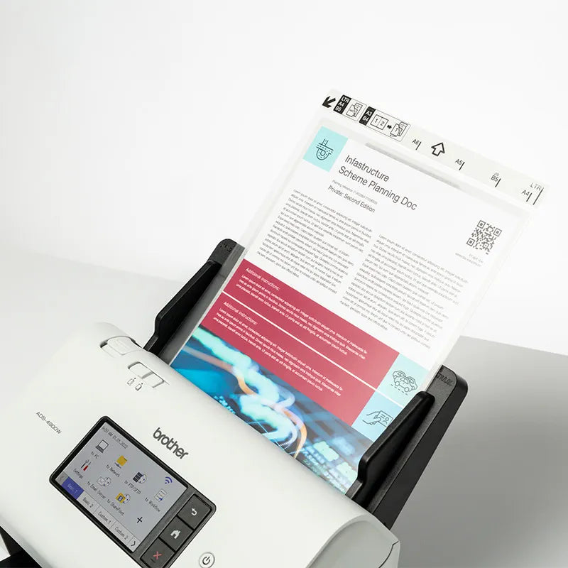 Brother ADS-4900W Professional Desktop Document Scanner