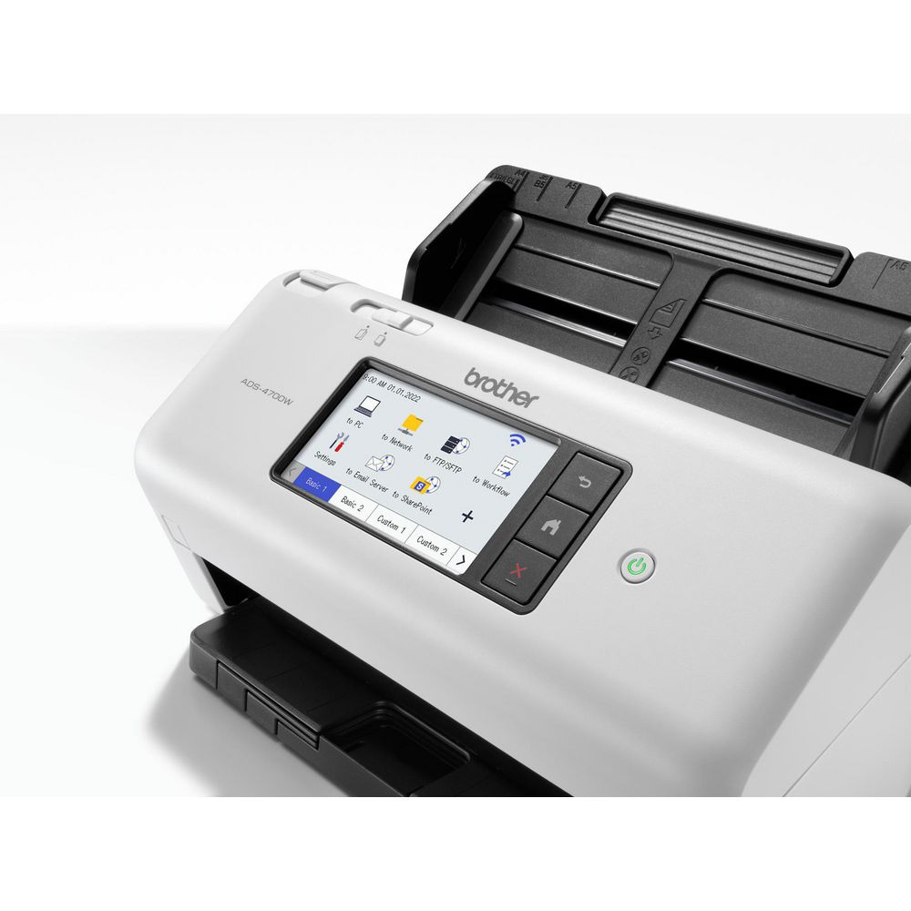 Brother ADS-4700W Professional Wireless Desktop Document Scanner A4 Duplex Touchscreen