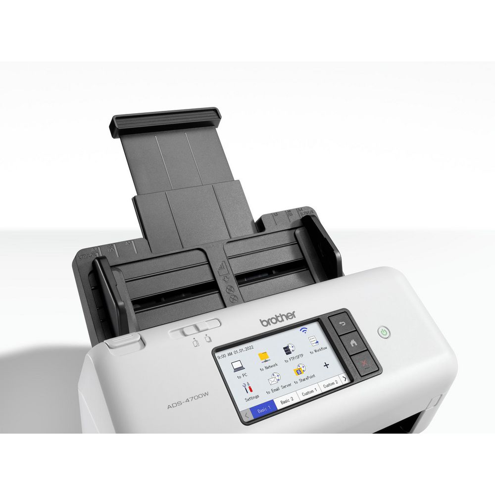 Brother ADS-4700W Professional Wireless Desktop Document Scanner A4 Duplex Touchscreen