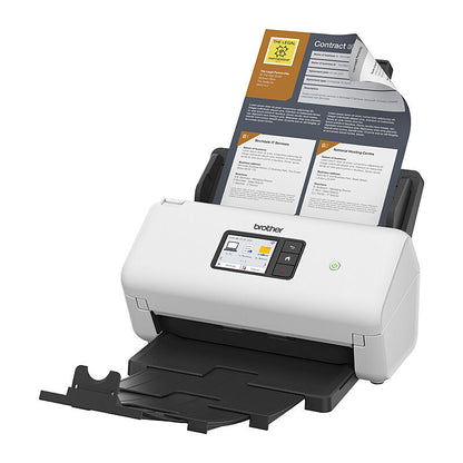 Brother ADS-3350W Desktop Wired & Wireless Network Document Scanner