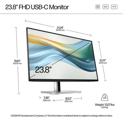 HP Monitor S5 PRO 23.8'' 1080p