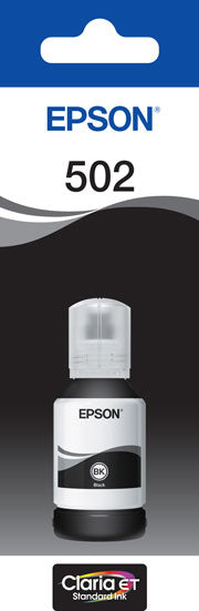 Epson T502 - EcoTank - Black Ink Bottle