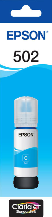 Epson T502 - EcoTank - Cyan Ink Bottle