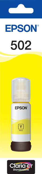 Epson T502 - EcoTank - Yellow Ink Bottle