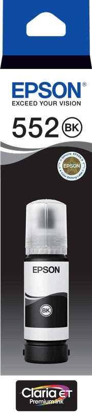 Epson T552 - Claria EcoTank - Pigment Black