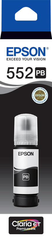Epson T552 - Claria EcoTank - Photo Black