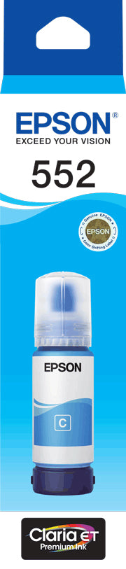 Epson T552 - Claria EcoTank - Cyan