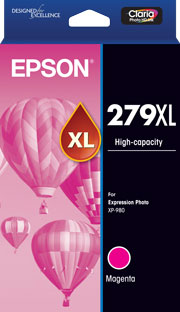 Epson 279XL - High Capacity Claria Photo HD - Magenta Ink Cartridge