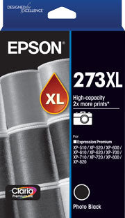 Epson 273XL - High Capacity Claria Premium - Photo Black Ink Cartridge