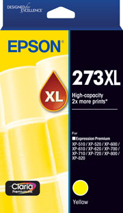 Epson 273XL - High Capacity Claria Premium - Yellow Ink Cartridge