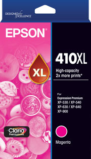 410XL - High Capacity Claria Premium - Magenta Ink Cartridge