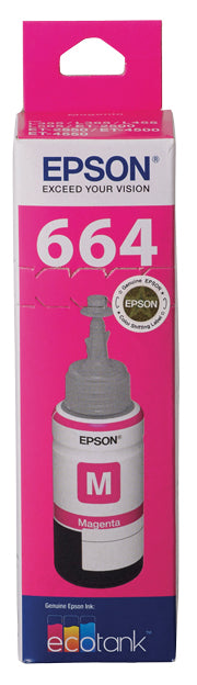 Epson T664 - EcoTank - Magenta Ink Bottle